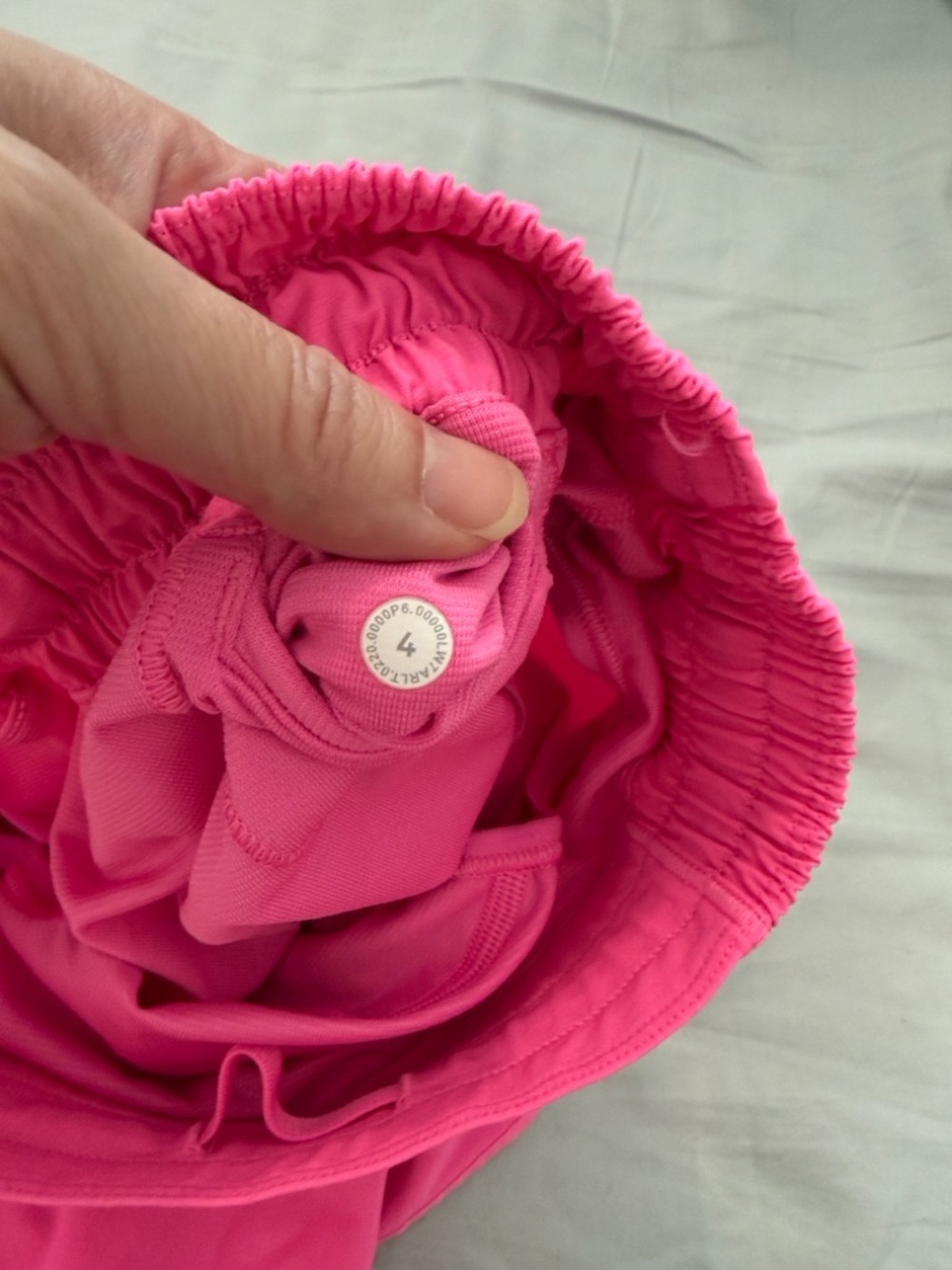 lululemon athletica Hotty Hot Pink Running Shorts - Picture 2 of 5